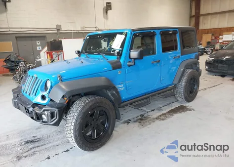2011 Jeep Wrangler Unlimited Sport из США, поврежденный, VIN 1J4BA3H12BL609610